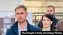 Nosioci liste Miroslav Aleksić i Marinika Tepić