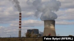 Termoelektrana u mestu Obilić na Kosovu, 2021. godine