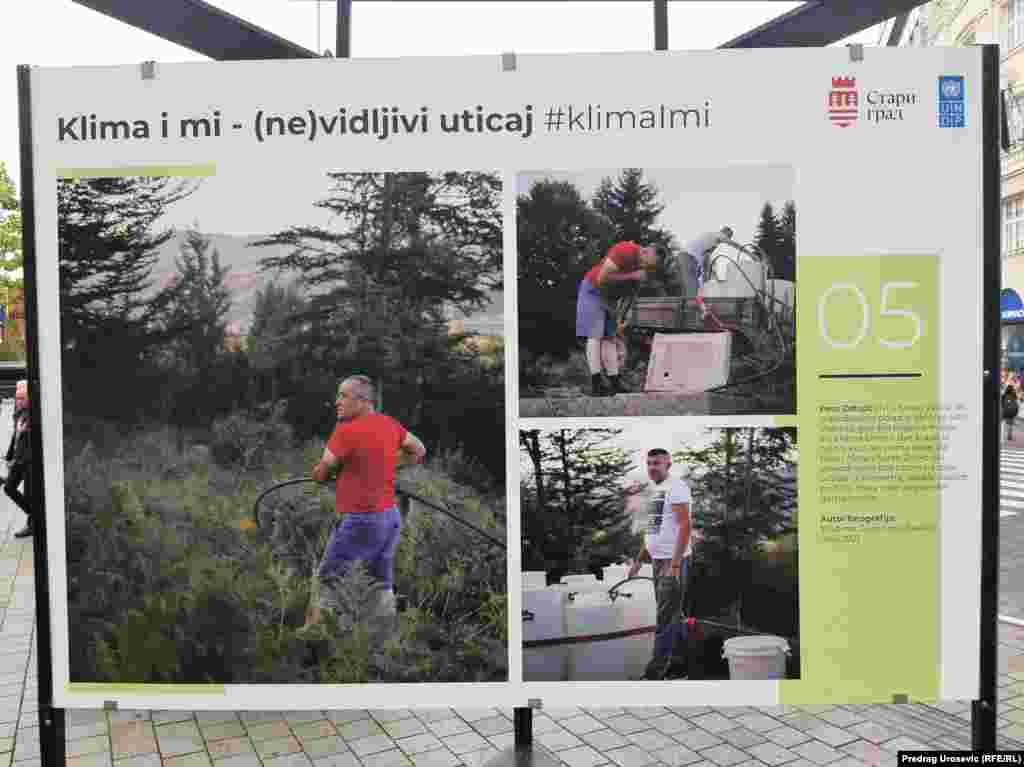 "U isto vreme, severnije, u plodnoj vojvođanskoj ravnici, sremskom selu Belegišu na obali Dunava kod Stare Pazove, Milan Jovanović  i njegov brat Miloš obrađuju zemlju koju su nasledili od oca. Na tri hektara njive zasadili su kukuruz čijim zrnom hrane svinje i kokoške koje gaje u neposrednoj blizini", navodi se u materijalima UNDP-a.