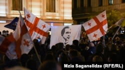 მიტინგი თავისუფლების მოედანზე, 8 ნოემბერი