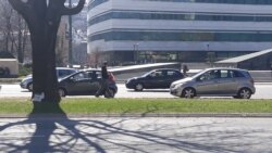 Migrant na sarajevskoj ulici, 17. mart