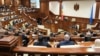 Ședința de constituire a noului Parlament, Chișinău, 22 octombrie.