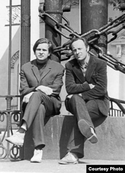 Томас Венцлова и Иосиф Бродский.