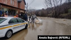 U Novom Pazaru su se 19. januara izlile sve reke