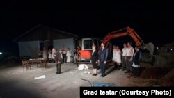 Predstava "Antigona 2000 godina poslije"