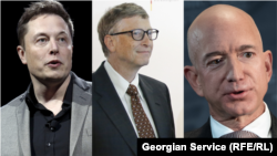 Elon Musk, Bill Gates i Jeff Bezos