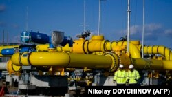 Gasovod između Bugarske i Grčke u mestu Malko Kadievo, 18. mart 2022. 