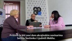 Dvoje ukrajinskih novinara pronašlo utočište na Kosovu Dvoje ukrajinskih novinara pronašlo utočište na Kosovu