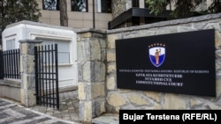 Zgrada Ustavnog suda u Prištini.