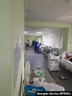 კოვიდ-პალატა რესპუბლიკურ საავადმყოფოში, 2 ივლისი