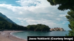 Milocher beach near Sveti Stefan, Montenegro Photo: Jasna Vukicevic