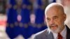 Premijer Albanije Edi Rama na samitu EU u Briselu, 23. jun 2022.