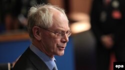 Belgian Prime Minister, and new EU President, Herman Van Rompuy