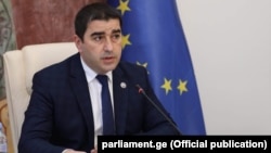 შალვა პაპუაშვილი, სადავო პარლამენტის თავმჯდომარე 