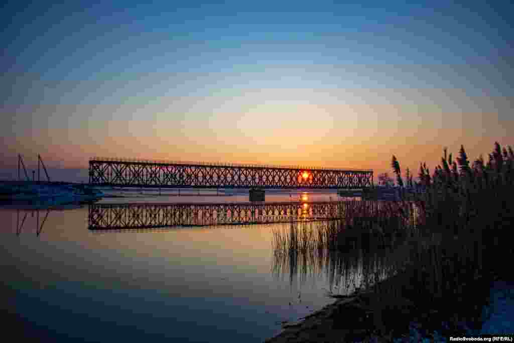  Візитна картка Генічеська «Залізний міст»