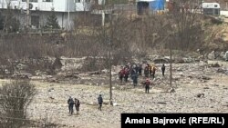 Spasilački tim u Novom Pazaru, 23. januara 2023.