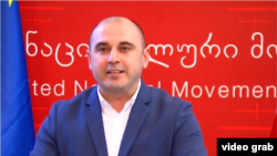 "ერთიანი ნაციონალური მოძრაობის" თავმჯდომარე ლევან ხაბეიშვილი 