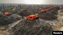 Қабристони зархаридони "Вагнер". Вилояти Краснодари Русия. 22-юми январи соли 2023 дар қабристони наздикии