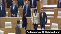 სალომე ზურაბიშვილი და ანდრი კასიანოვი 