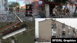 Mesto Popasna gde je navodno bio štab Vagnera na istoku Ukrajine.