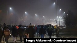 Demonstracije u Almatiju, 4. januar 2022.
