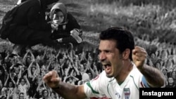 عکسی که علی دایی همراه با پیام خود درباره اقدامات خشونتآمیز علیه زنان در مشهد در اینستاگرام منتشر کرد.