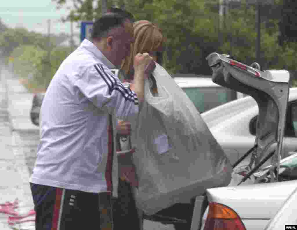 Ivo Gojnić po izlasku iz zatvora Foto: Savo Prelević