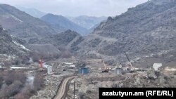 Район армяно-азербайджанской границы, февраль 2022 года