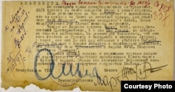 Выписка из сводки одесского губотдела ГПУ, 1922 г. Ист: Группа фейсбука «История анархизма на территории бывших Российской империи и СССР».