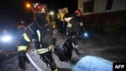 Rusija nastavlja da ispaljuje droonove i rakete na Ukrajinu, Harkiv posle ruskog napada, 29. mart 2025.