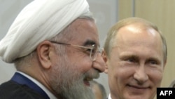 Президент Ірану Хасан Роугані та президент Росії Володимир Путін (фото архівне)