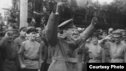 Кадр из фильма Дзиги Вертова "История Гражданской войны"