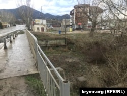 2021 წლის იანვარი. დამშრალი მდინარე სუუკ-სუ. ყირიმი