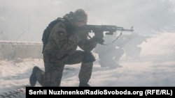 130-ე ბატალიონი წვრთნის დროს, 2021 წლის 25 დეკემბერი.