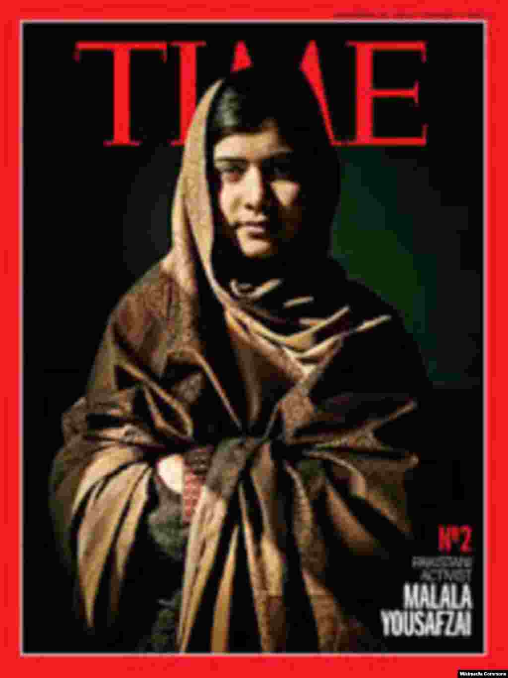 Обложка журнала "Тайм" со списком ста самых влиятельных людей в мире.