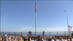 Američka zastava na Kubi nakon 54 godine Američka zastava na Kubi nakon 54 godine