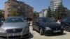 Automobili sa registarskim oznakama KM u Severnoj Mitrovici, septembar 2022.