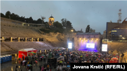 Fotoarhiv: Koncert na Stadionu Tašmajdan tokom Evroprajda u Beogradu, 17. septembar 2022.