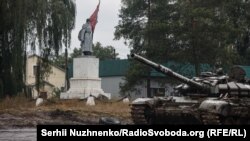 Prizor iz Izjuma nakon oslobođenja od ruskih snaga, 23. august 2022. Do početka invazije Rusije ovdje je živjelo oko 50.000 stanovnika, a sada ih je ostalo tek 10.000.