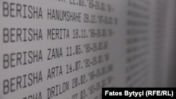 Imena ubijene dece tokom rata na Kosovu