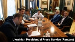 Ігор Коломойський на зустрічі із керівництвом держави і президентом. 10 вересня 2019 року