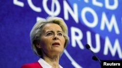 Predsjednica Evropske komisije Ursula von der Leyen na godišnjem Svjetskom ekonomskom forumu u Davosu, 24. maja 2022