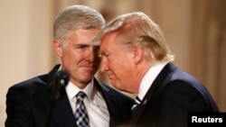 Imenovanjem Gorsuča ispunjavam još jedno obećanje američkom narodu, rekao Tramp