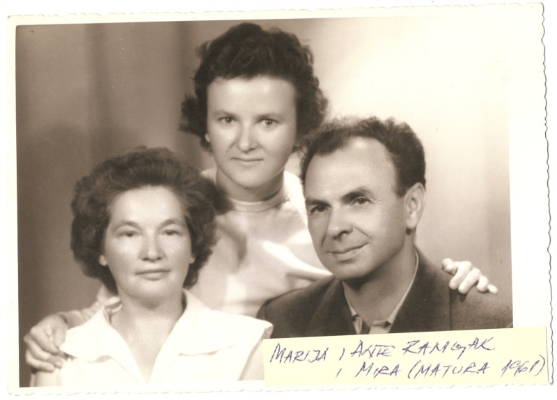 Marija i Ante Ramljak sa Mirom