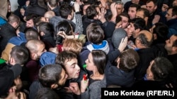 სტუდენტების აქციები უნივერსიტეტში