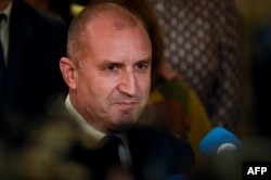 Bulgarian President Rumen Radev (file photo)