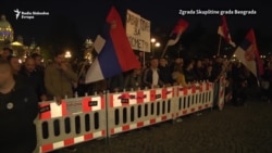 Protest '1 od 5 miliona' do Skupštine Beograda Protest '1 od 5 miliona' do Skupštine Beograda