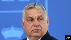 Mađarski premijer Viktor Orban na NATO samitu u Madridu 30. juna 2022.