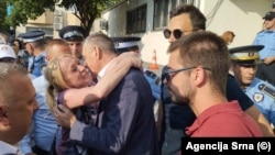 Milan Miličević po izlasku iz suda u Banjaluci, 11. juni 2025.