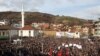 Albanians Protest Monument Removal